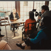 William Styron being filmed