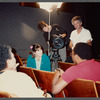 Walter Dallas and Frances Foster with film crew