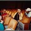 Walter Dallas and Frances Foster with film crew