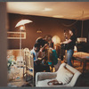 Crew gathered in room during making of documentary