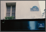 Rue de Verneuil signage