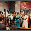 Crew filming Central Holiness Church of God choir