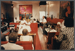 Two girls and woman in white singing at Central Holiness Church of God