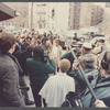 Crowd gathered at James Baldwin's funeral