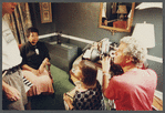 Maya Angelou being filmed