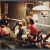 Maya Angelou being filmed