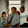 Ishmael Reed with film crew