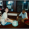 Amiri Baraka talking to Karen Thorsen