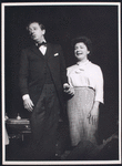 Ray Bolger and Eileen Herlie in the stage production All American