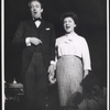 Ray Bolger and Eileen Herlie in the stage production All American