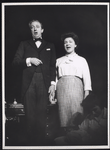 Ray Bolger and Eileen Herlie in the stage production All American