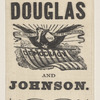 [Stephen A. Douglas campaign ribbon]