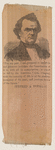 [Stephen A. Douglas campaign ribbon]