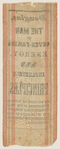 [Stephen A. Douglas campaign ribbon]