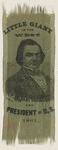[Stephen A. Douglas campaign ribbon]