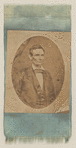 [Lincoln 1860 campaign ribbon]