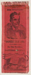 [Lincoln 1860 campaign ribbon]