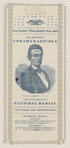 [Lincoln 1860 campaign ribbon]
