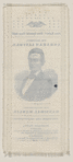 [Lincoln 1860 campaign ribbon]