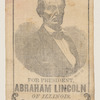 [Lincoln 1860 campaign ribbon]