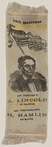 [Lincoln 1860 campaign ribbon]