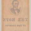 [Lincoln 1860 campaign ribbon]