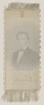 [Lincoln 1860 campaign ribbon]