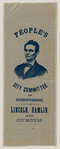 [Lincoln 1860 campaign ribbon]