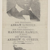 [Lincoln 1860 campaign ribbon]