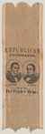[Lincoln 1860 campaign ribbon]