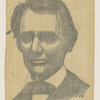 [Lincoln 1860 campaign ribbon]