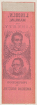 [Lincoln 1860 campaign ribbon]