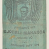 [Lincoln 1860 campaign ribbon]