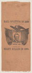 [Lincoln 1860 campaign ribbon]