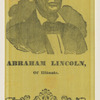 [Lincoln 1860 campaign ribbon]