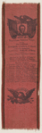 [Lincoln 1860 campaign ribbon]