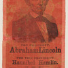 [Lincoln 1860 campaign ribbon]