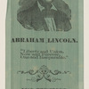 [Lincoln 1860 campaign ribbon]