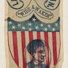 [Lincoln 1860 campaign ribbon]