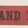 [Lincoln 1860 campaign ribbon]
