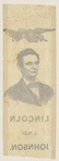 [Lincoln 1864 campaign ribbon]