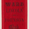 [Lincoln 1864 campaign ribbon]