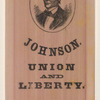 [Lincoln 1864 campaign ribbon]