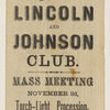 [Lincoln 1864 campaign ribbon]