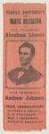 [Lincoln 1864 campaign ribbon]