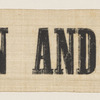 [Lincoln 1864 campaign ribbon]