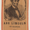 [Lincoln 1864 campaign ribbon]