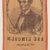 [Lincoln 1864 campaign ribbon]