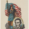 [Lincoln 1864 campaign ribbon]