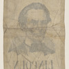 [Lincoln 1864 campaign ribbon]